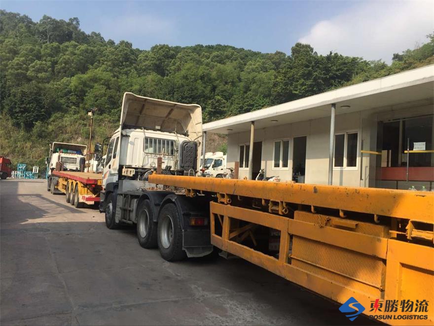 四川吊機平臺運輸到香港物流；大件貨物運輸到香港；大型貨物運輸到香港