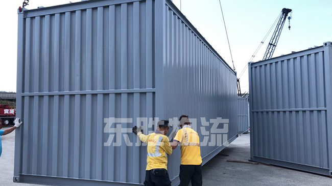 廣州貨運到香港_廣州到香港物流專線，深圳東勝物流中港拖車運輸圖