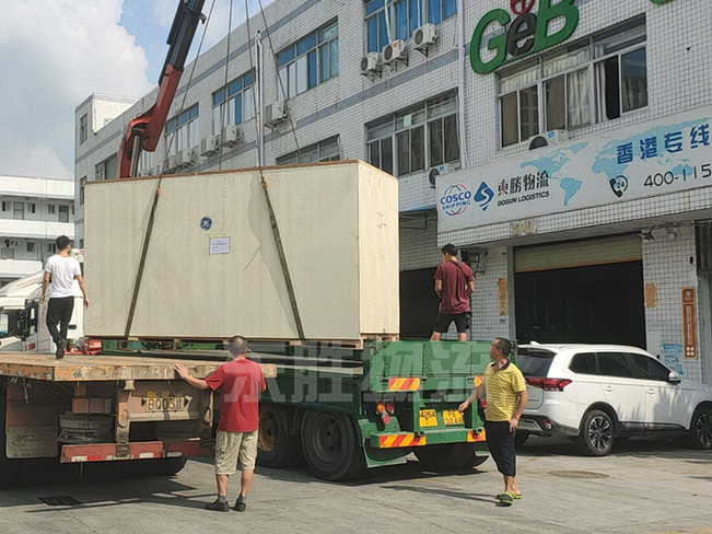 惠州到香港物流；惠州到香港貨運公司；深圳東勝物流運輸到香港案例圖