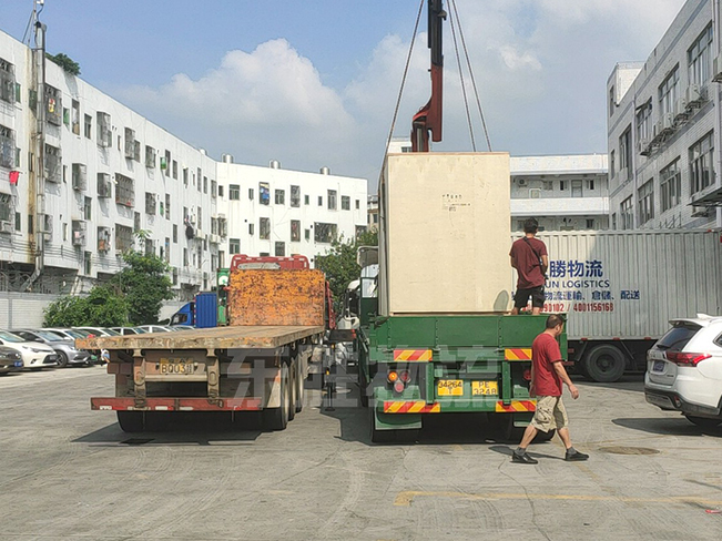 惠州到香港物流；惠州到香港貨運公司；深圳東勝物流運輸到香港案例圖