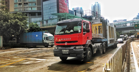 佛山到香港物流，佛山發貨到香港運輸案例圖